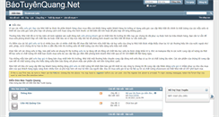 Desktop Screenshot of baotuyenquang.net