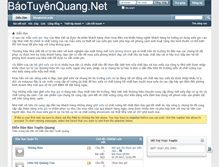 Tablet Screenshot of baotuyenquang.net